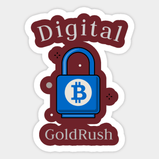 Digital GoldRush finance digital Sticker